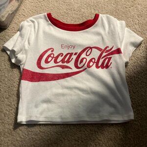 Aeropostale Coca-Cola seriously soft baby tee, size M
